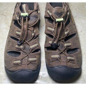 Keen Waterproof‎ Hiking Sandals Brown Suede Durable Camping Outdoor Gorpcore
